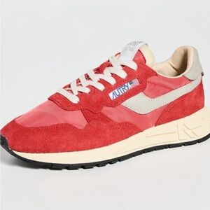 Autry Red Sneakers reelwind low sneakers